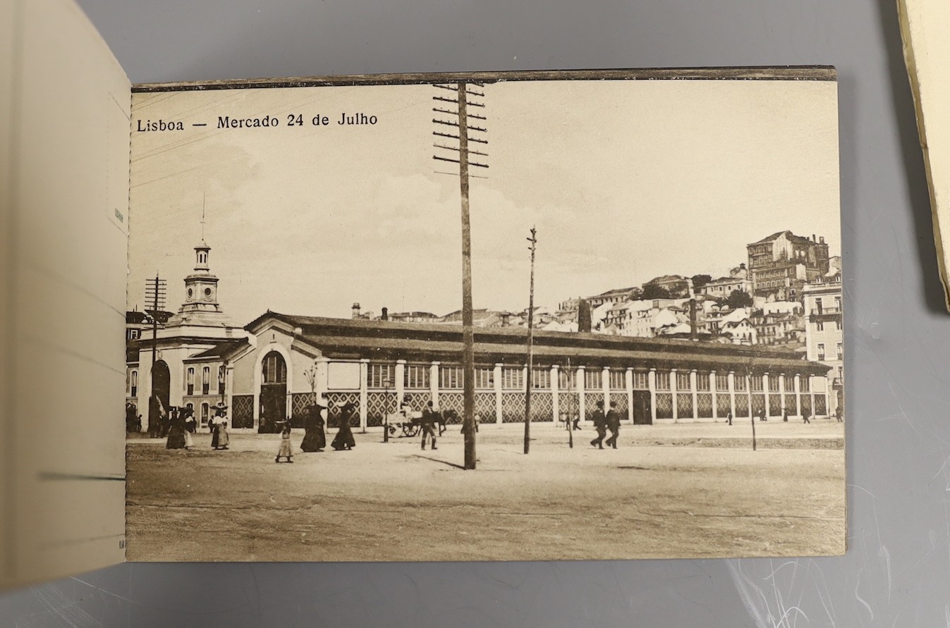 A postcard collection